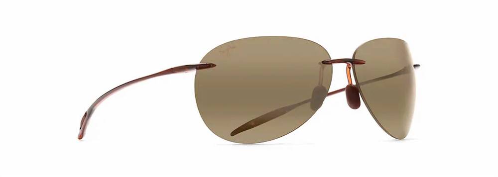 NEW MAUI JIM unisex - sugar beach sunglasses in rootbeer/ hcl bronze maui pure